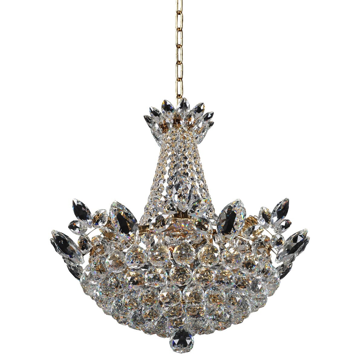 Allegri Treviso 11-Light Pendant Light in 18K Gold