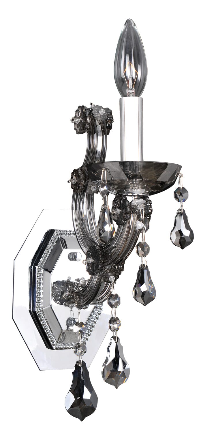 Allegri Brahms 14" Wall Sconce in Chrome