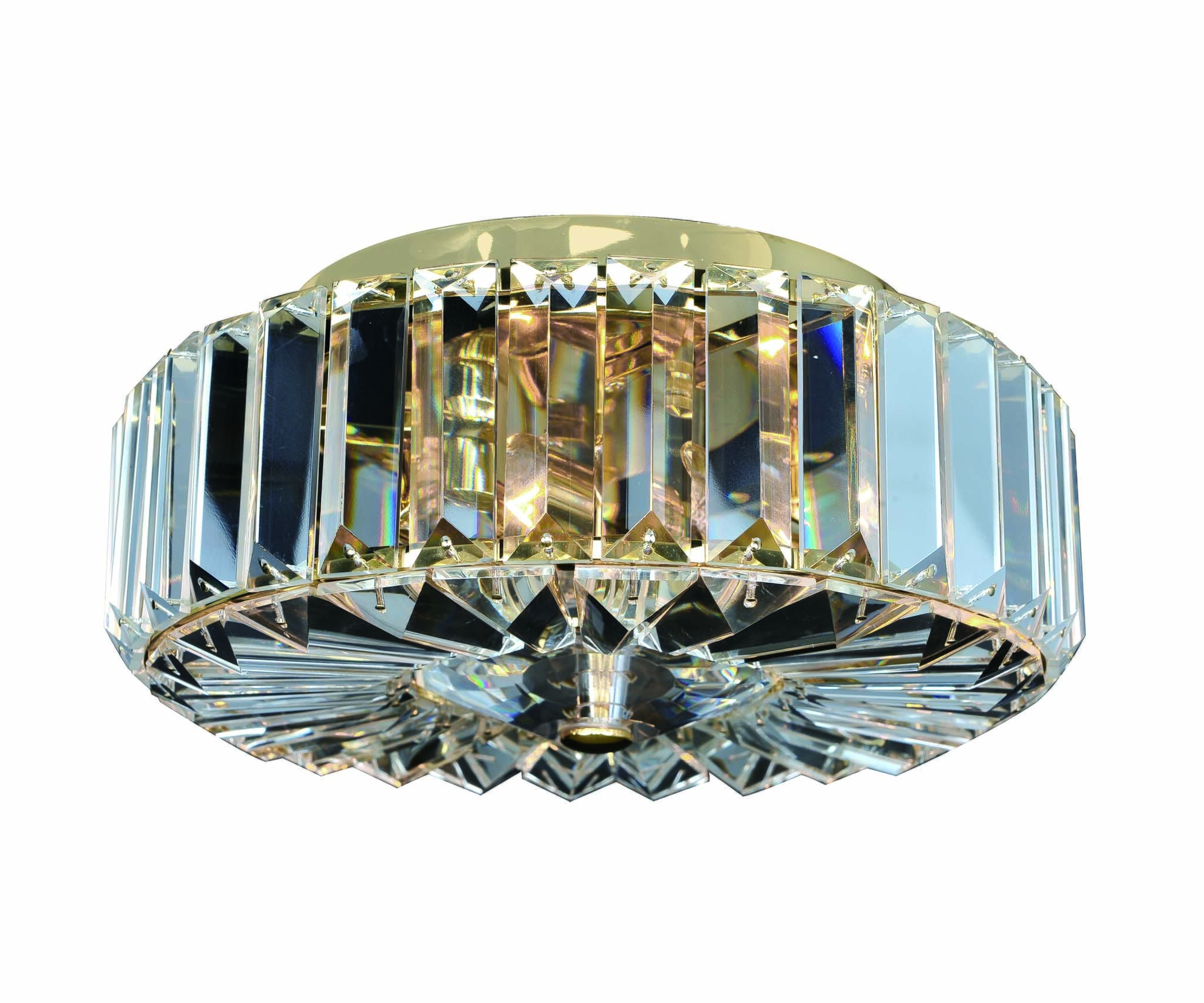 Allegri Julien 2-Light 10" Ceiling Light in Chrome