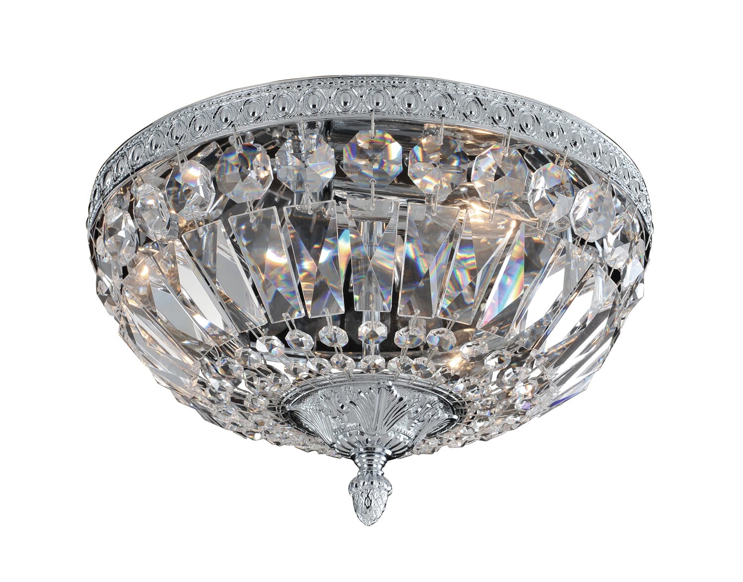 Allegri Lemire 3-Light Ceiling Light in Chrome