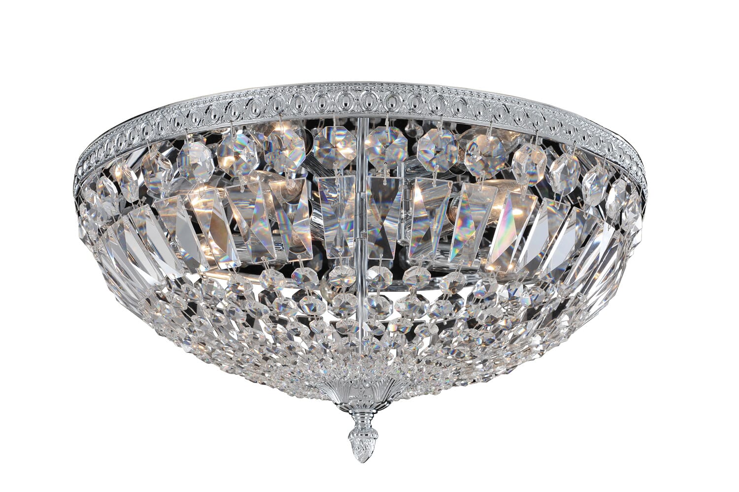 Allegri Lemire 5-Light Ceiling Light in Chrome