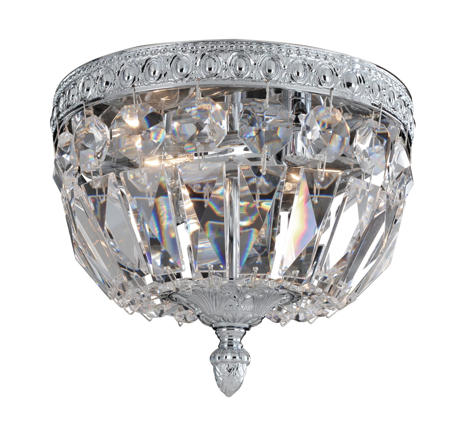 Allegri Lemire 2-Light Ceiling Light in Chrome