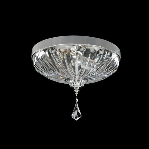 Allegri Orecchini 2-Light Ceiling Light in Two Tone Silver