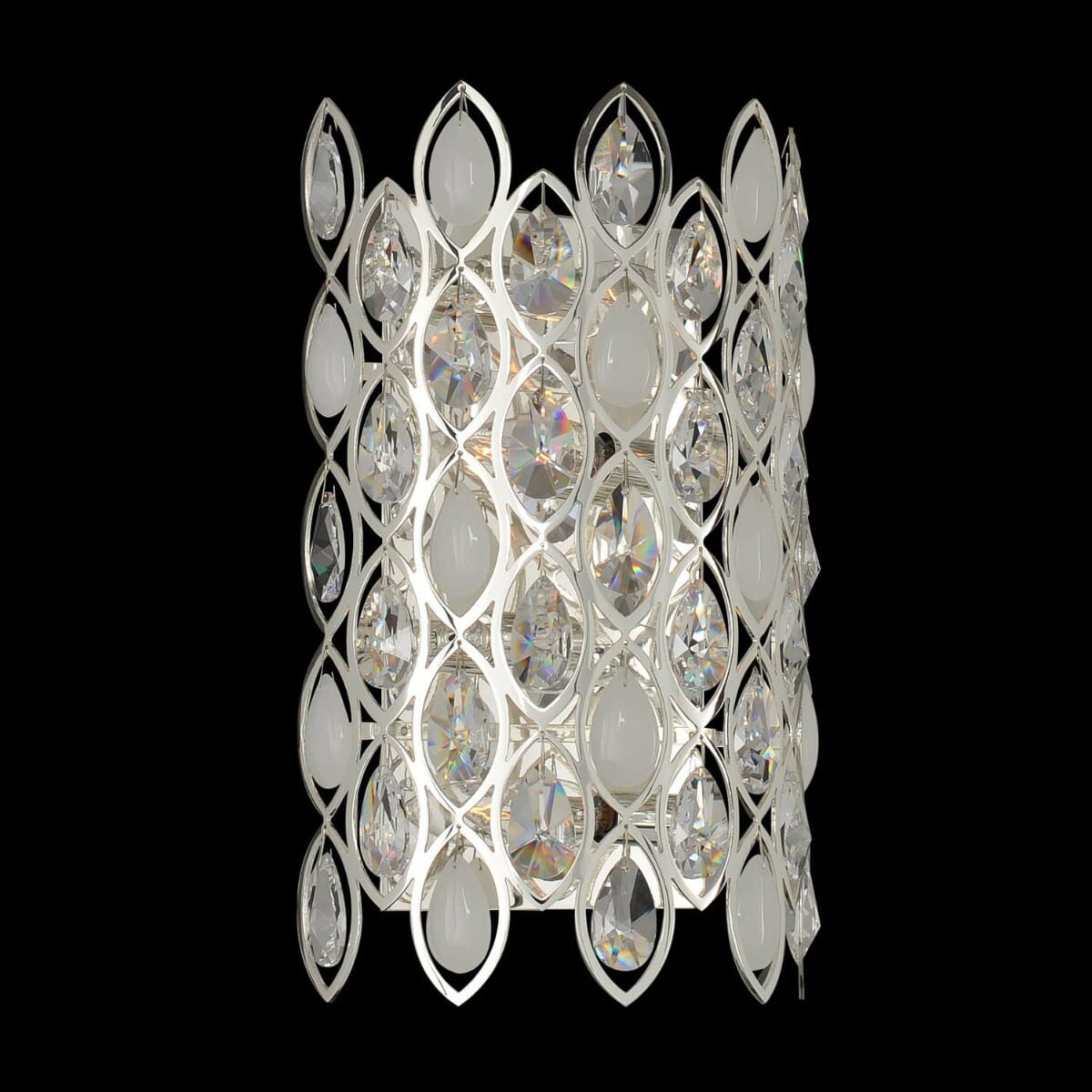 Allegri Prive 4-Light 16" Wall Sconce in Silver