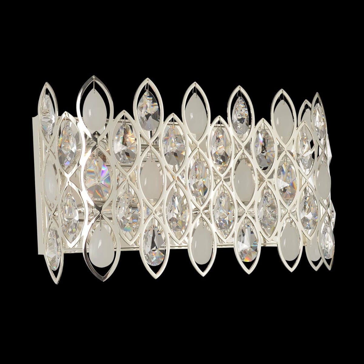 Allegri Prive 4-Light 17" Bathroom Vanity Light in Silver