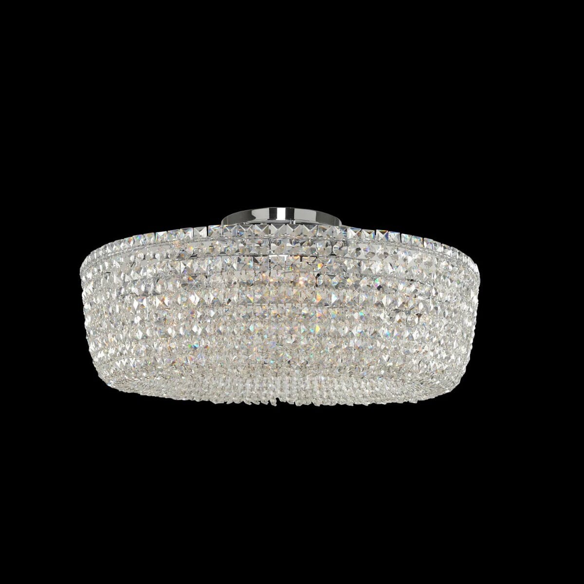 Allegri Cesano 8-Light Ceiling Light in Chrome