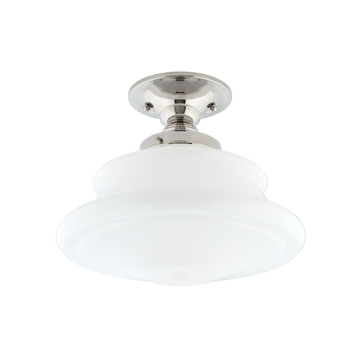 Hudson Valley Petersburg Ceiling Light in Polished Nickel