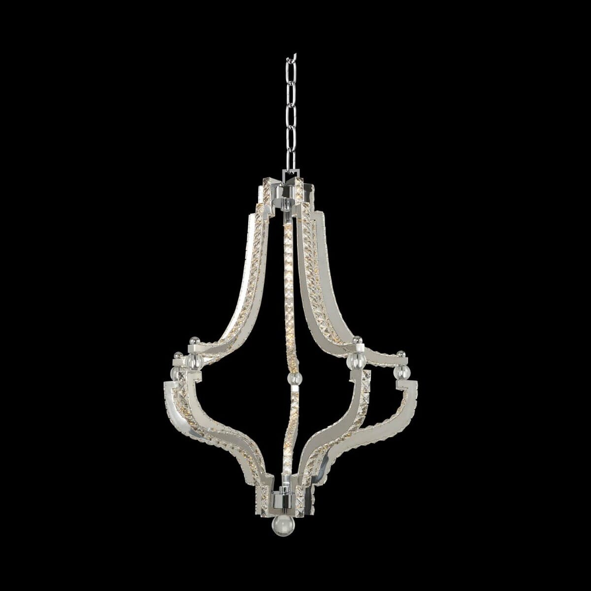 Allegri Cambria Pendant Light in Chrome