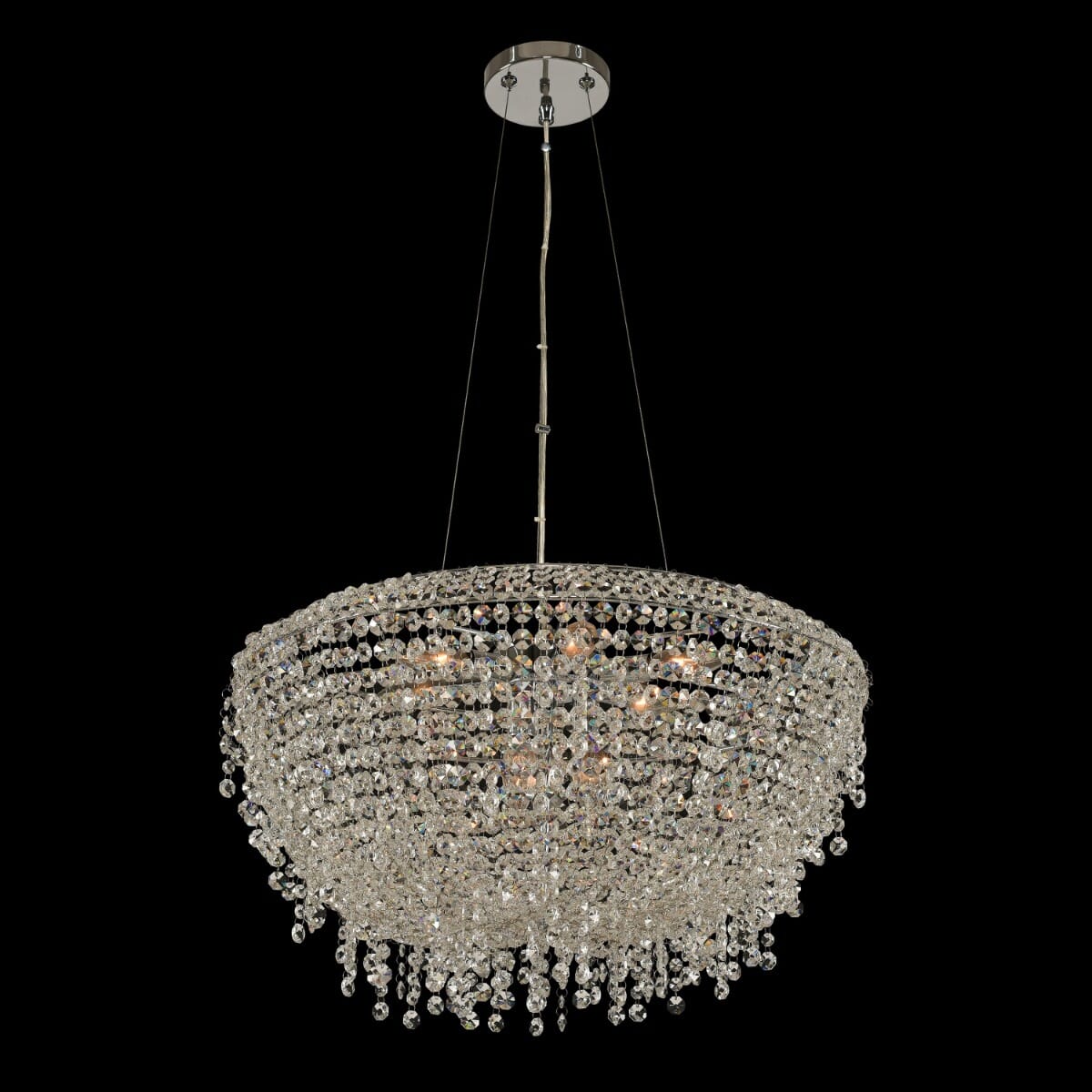 Allegri Massimo 9-Light Pendant Light in Chrome