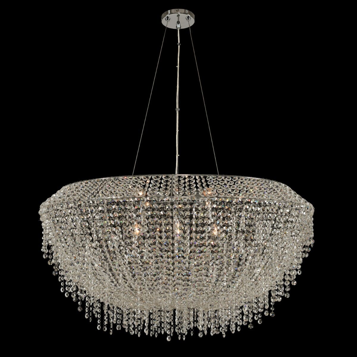 Allegri Massimo 12-Light Pendant Light in Chrome