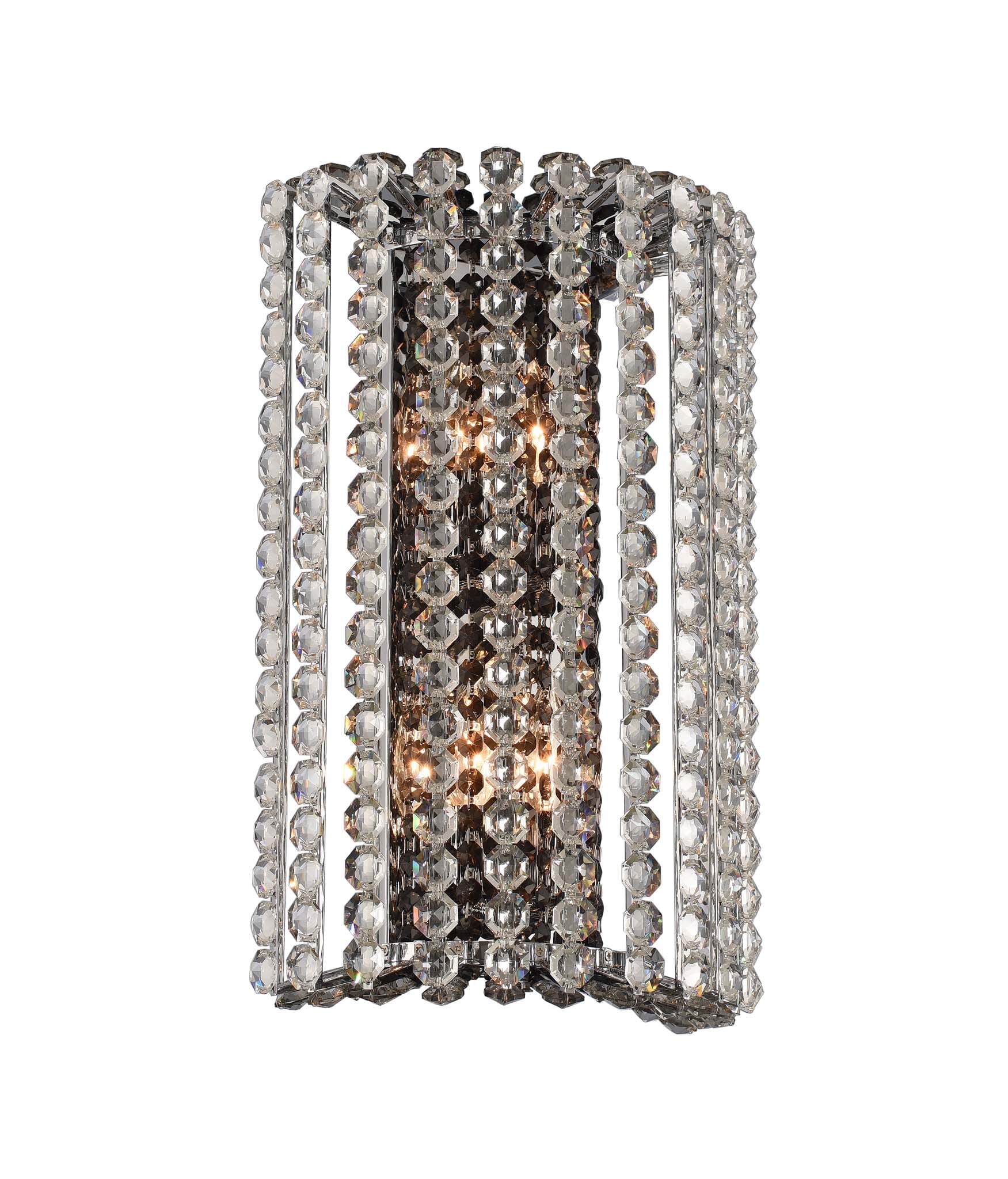 Allegri Anello 4-Light 18" Wall Sconce in Chrome