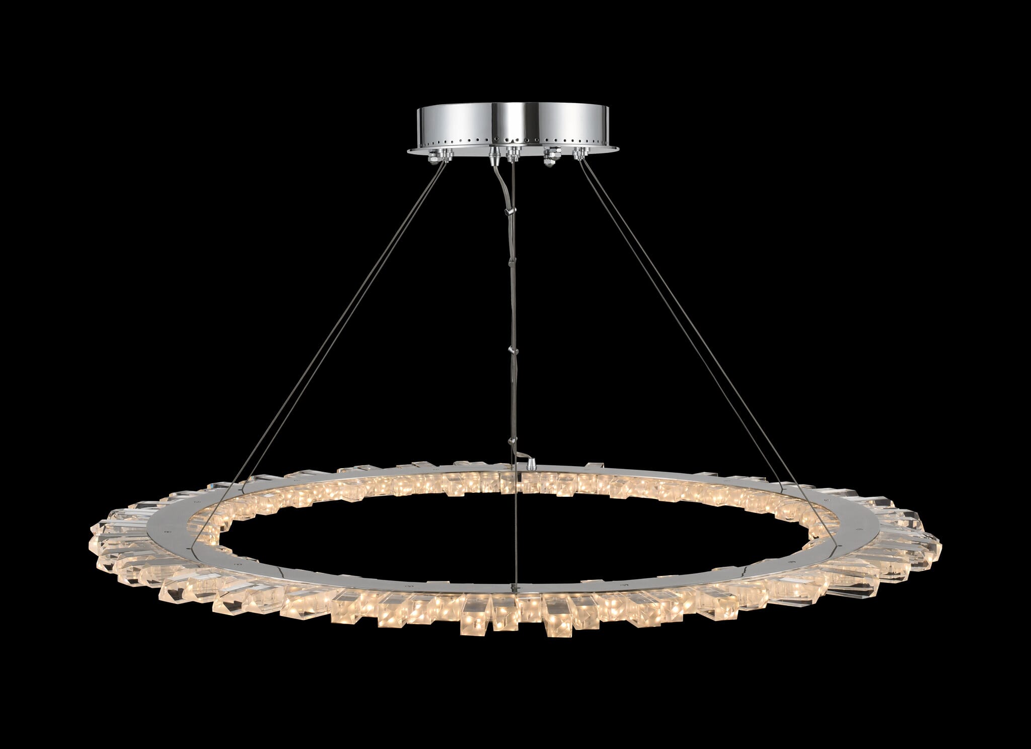 Allegri Quasar Pendant Light in Chrome