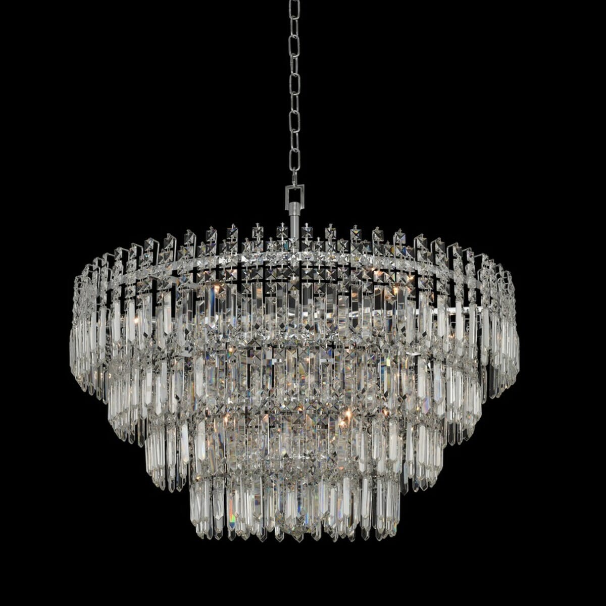 Allegri Pandoro 15-Light Pendant Light in Chrome