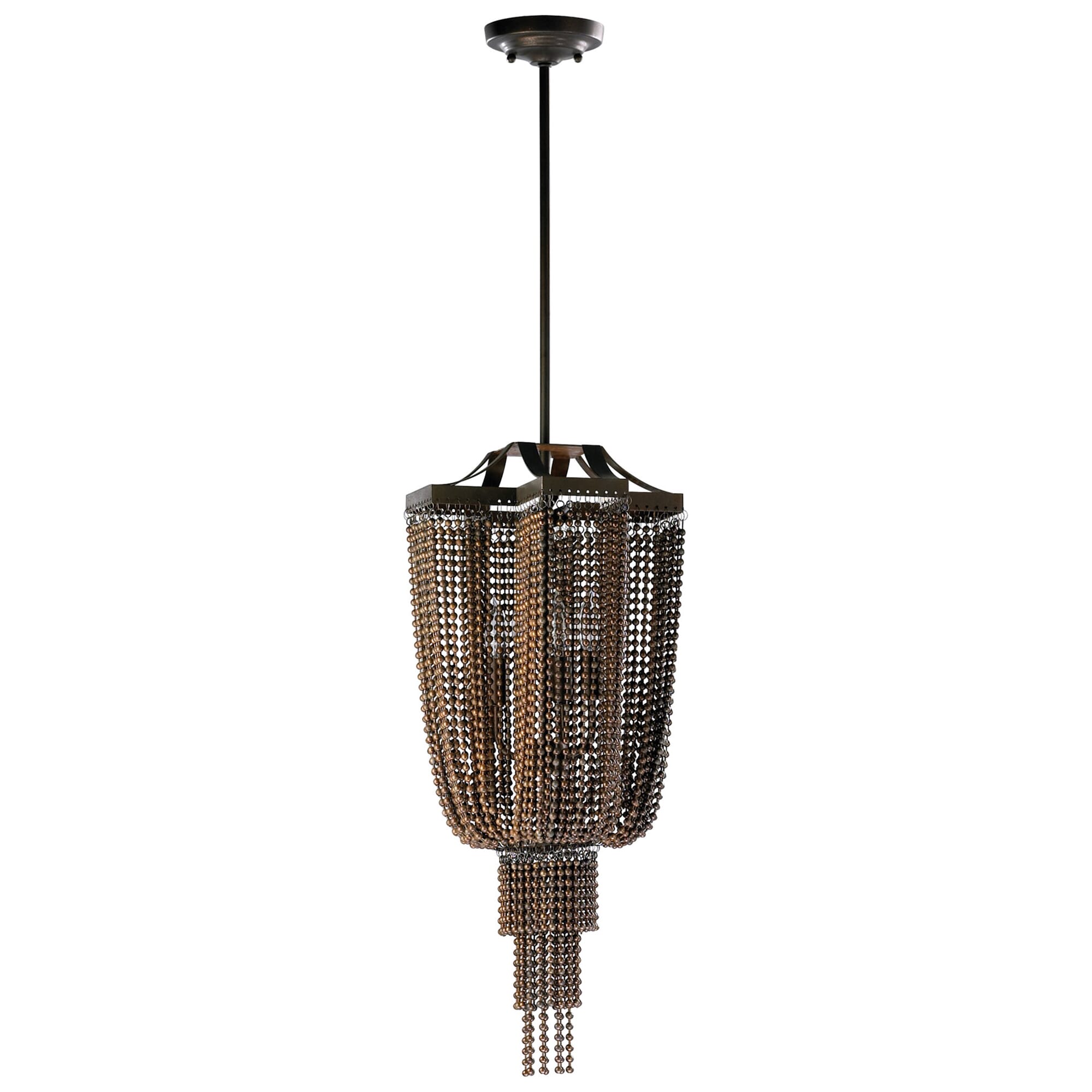 Cyan Design Marcello 4-Light 11" Pendant Light in Oiled Bronze