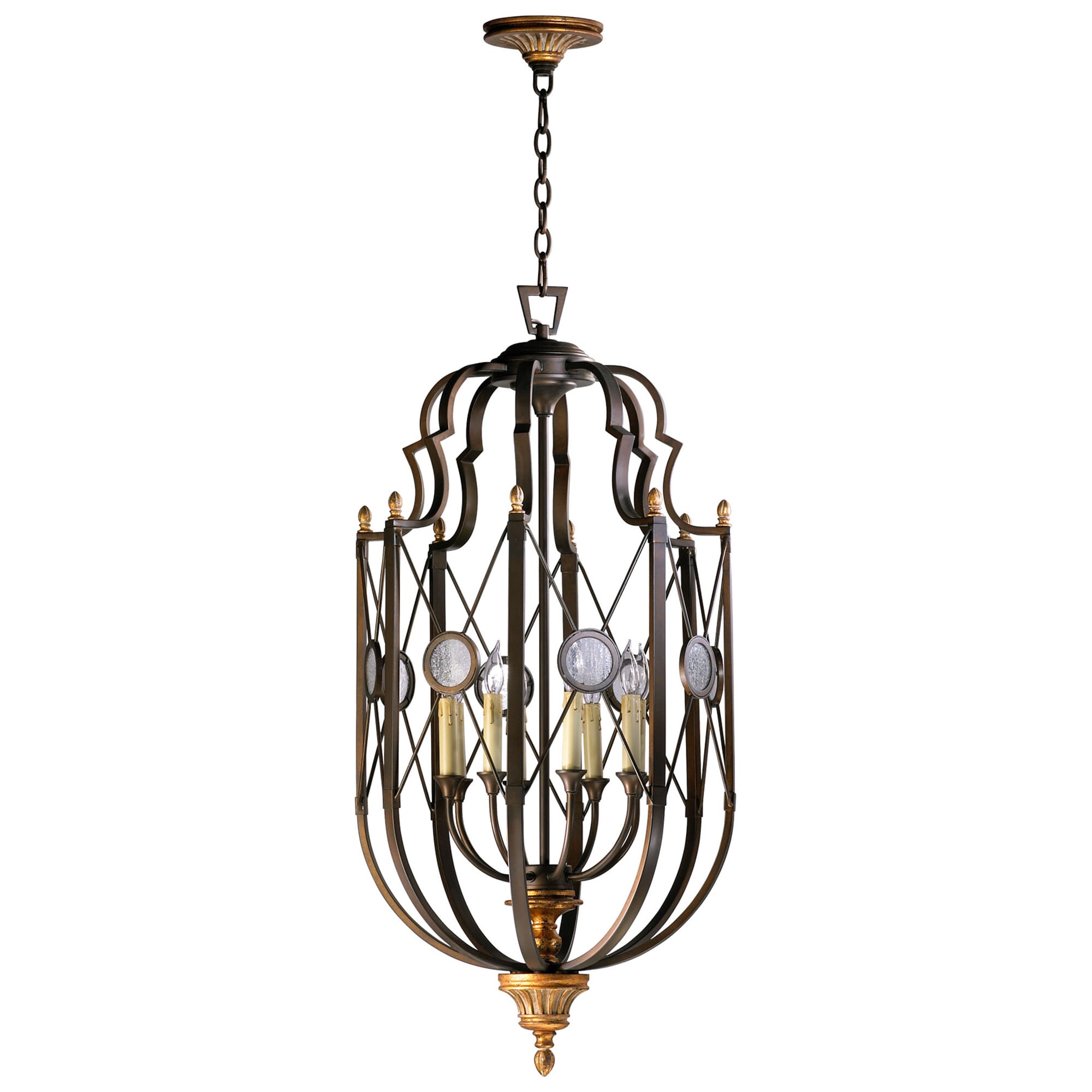 Cyan Design San Giorgio 8-Light Foyer Light in Oiled Bronze