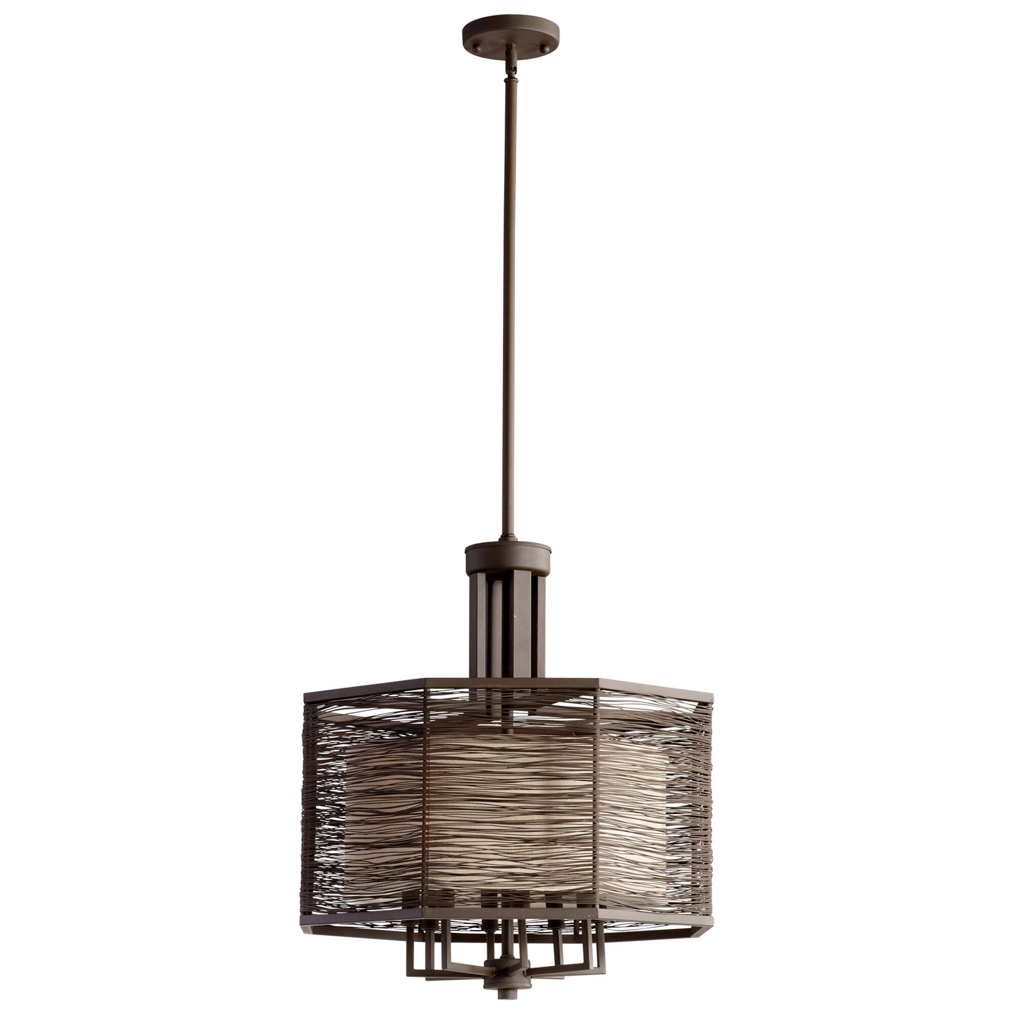 Cyan Design Pascal 8-Light Industrial Chandelier in Old World