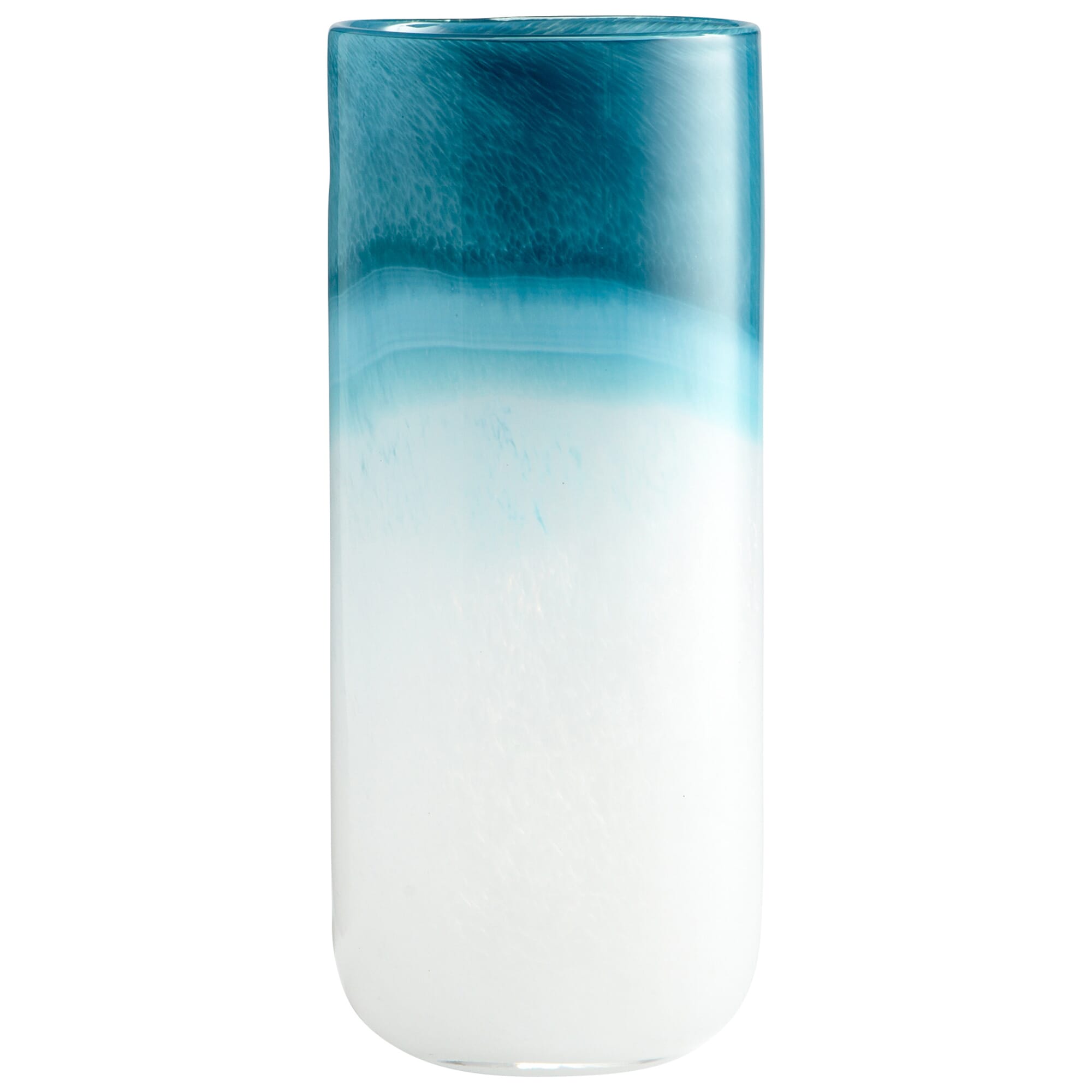 Cyan Design Large Turquoise Cloud Vase in Blue And White