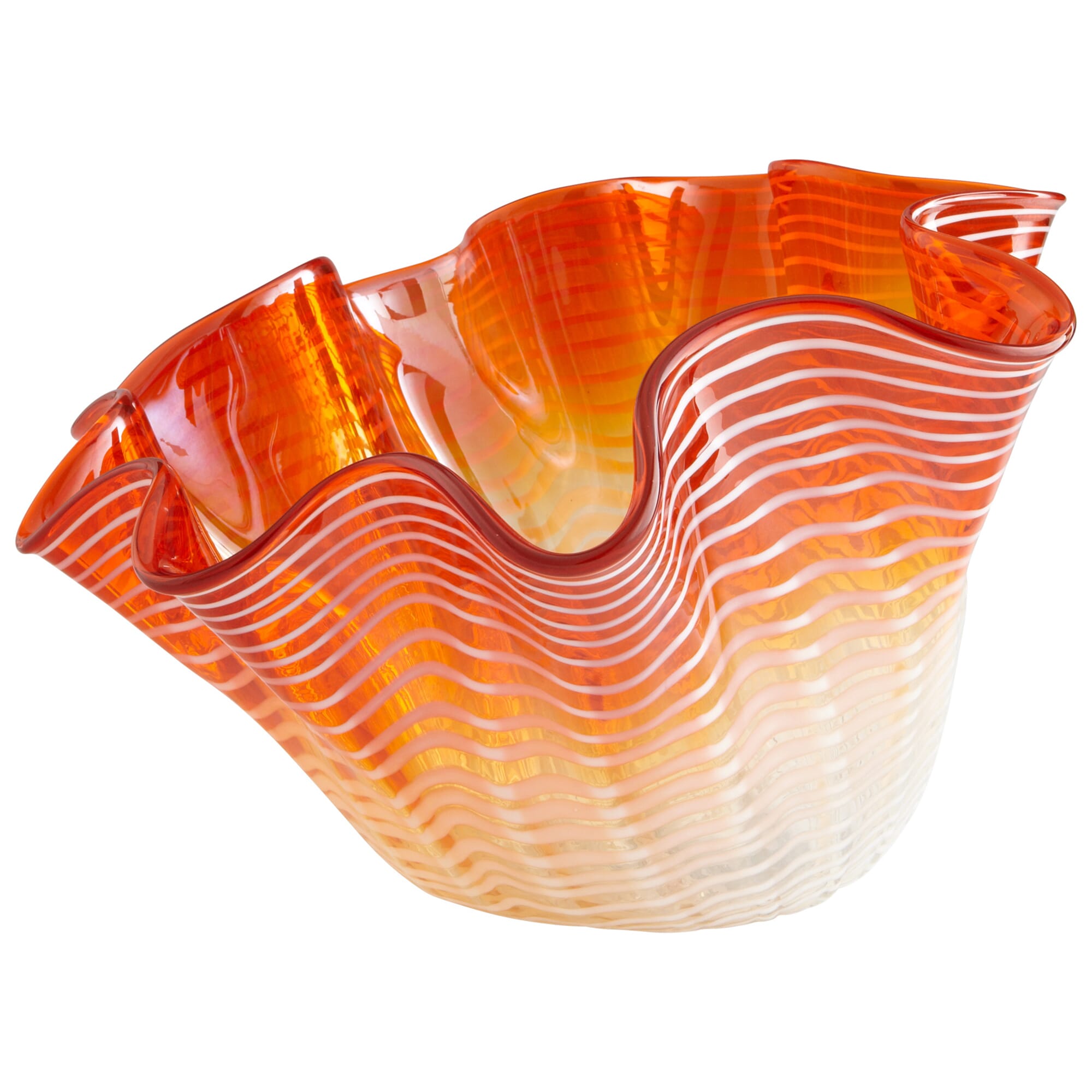 Cyan Design Large Teacup Party Bowl in Orange