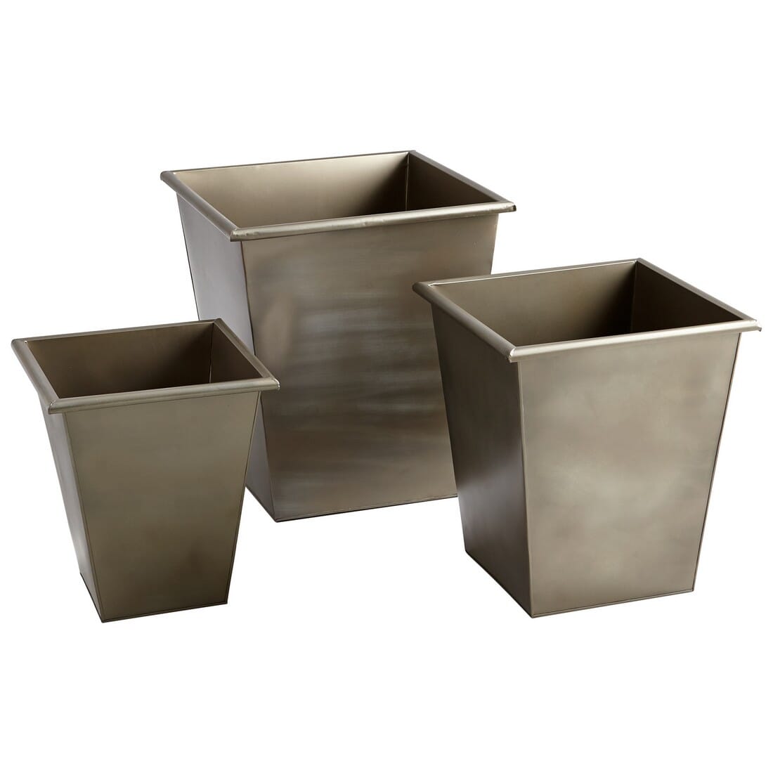 Cyan Design Mezzanine 25" Planters in Gray