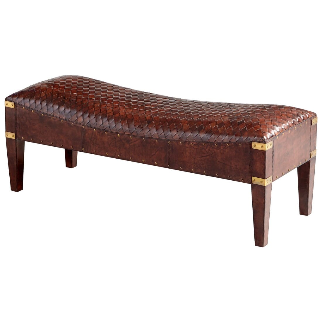 Cyan Design Mechi 48" Wood Bench in Brown