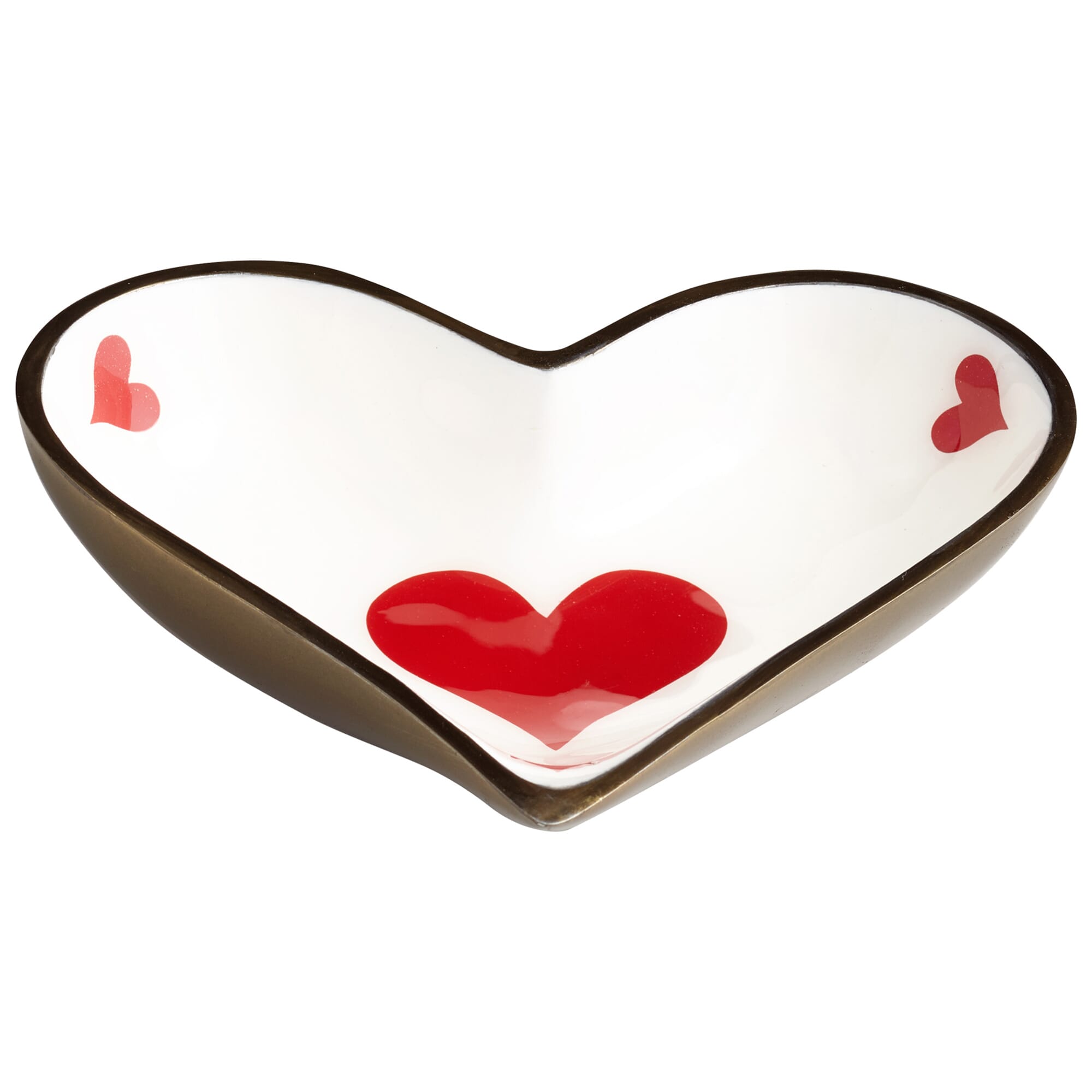 Cyan Design Heart Tray in Bronze