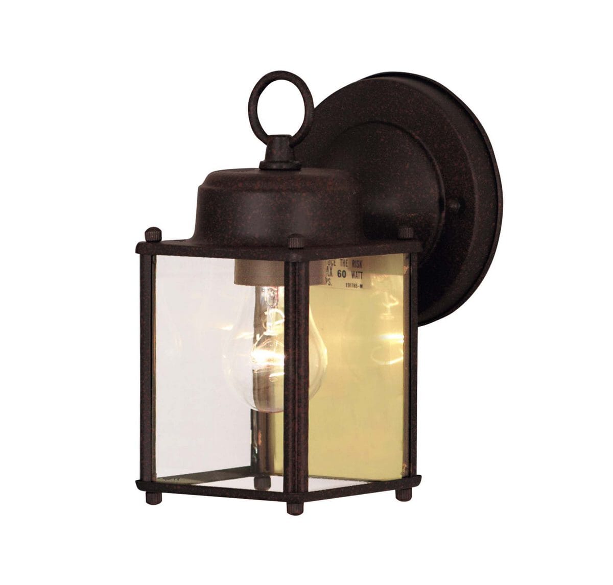 Savoy House Exterior Collections Wall Lantern in Rust