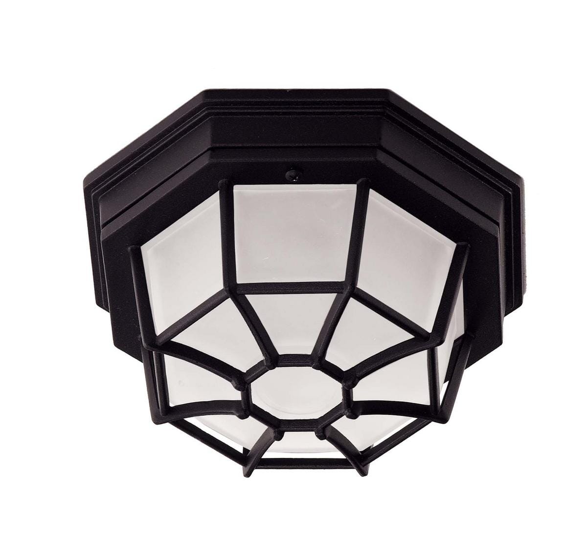 Savoy House 9" Outdoor Ceiling Light in Black