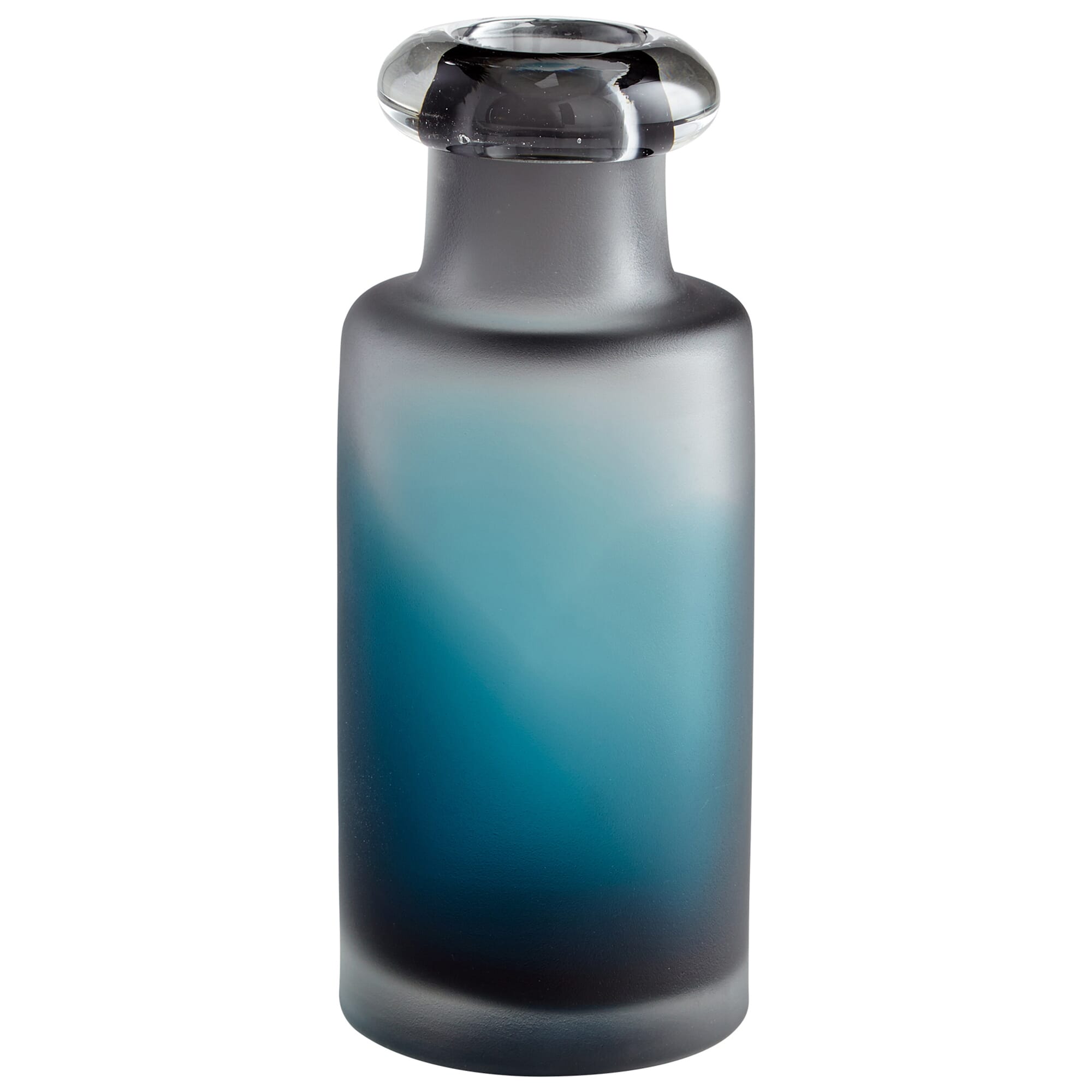 Cyan Design Small Neptune Vase in Blue and Clear