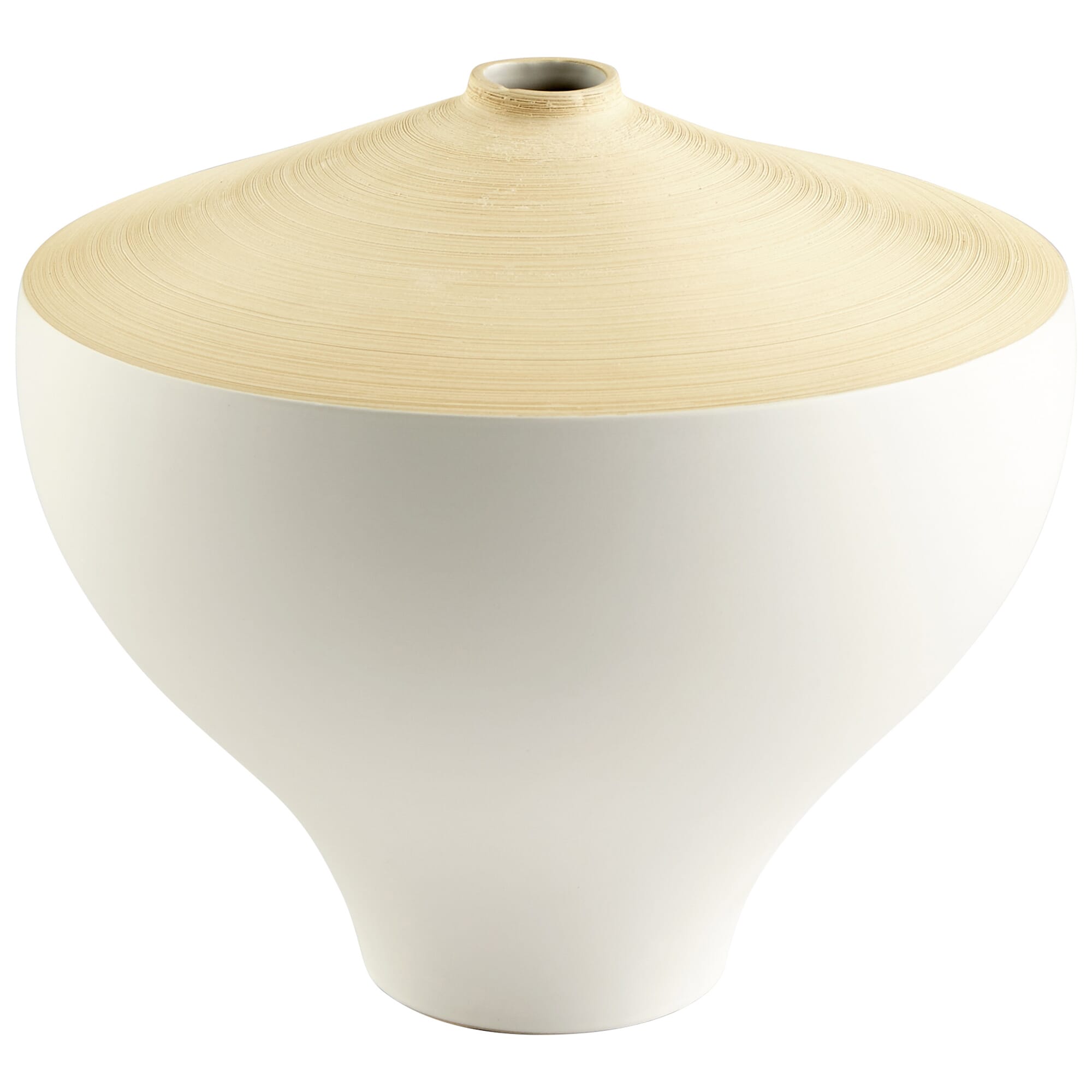 Cyan Design Medium Inez Vase in Matte White