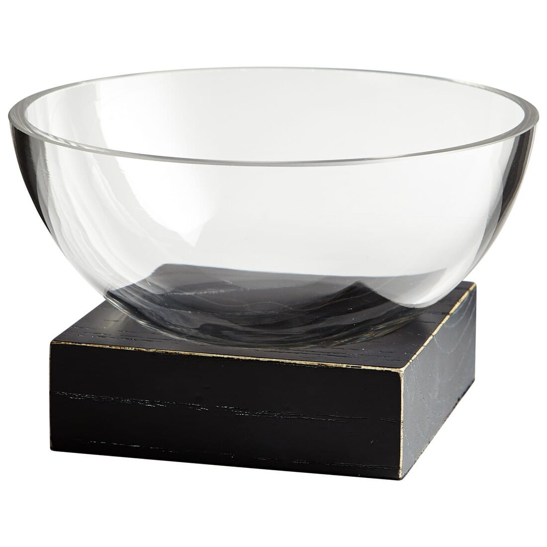 Cyan Design Clara 6" Glass Bowl in Clear