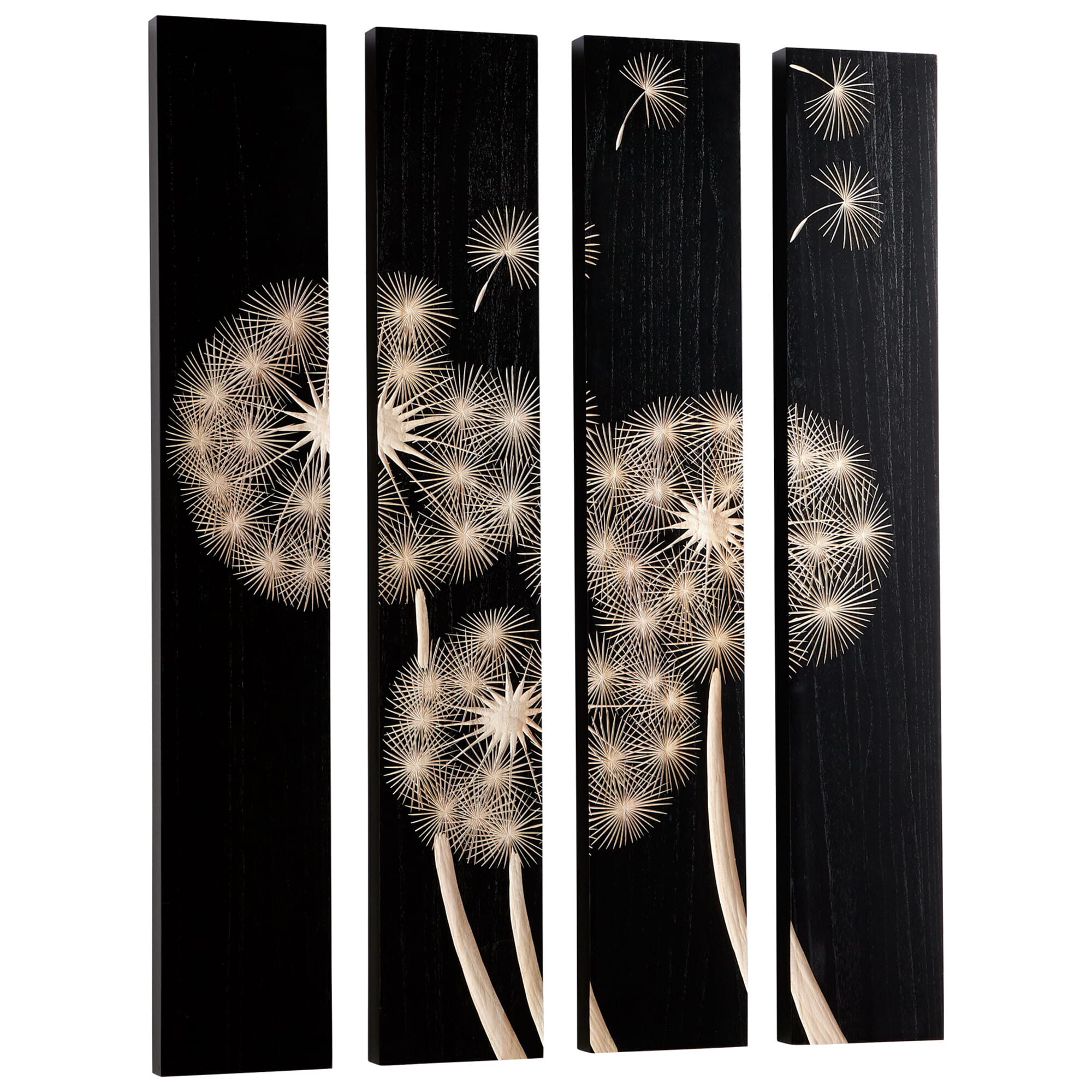 Cyan Design Float On Wall Art in Black