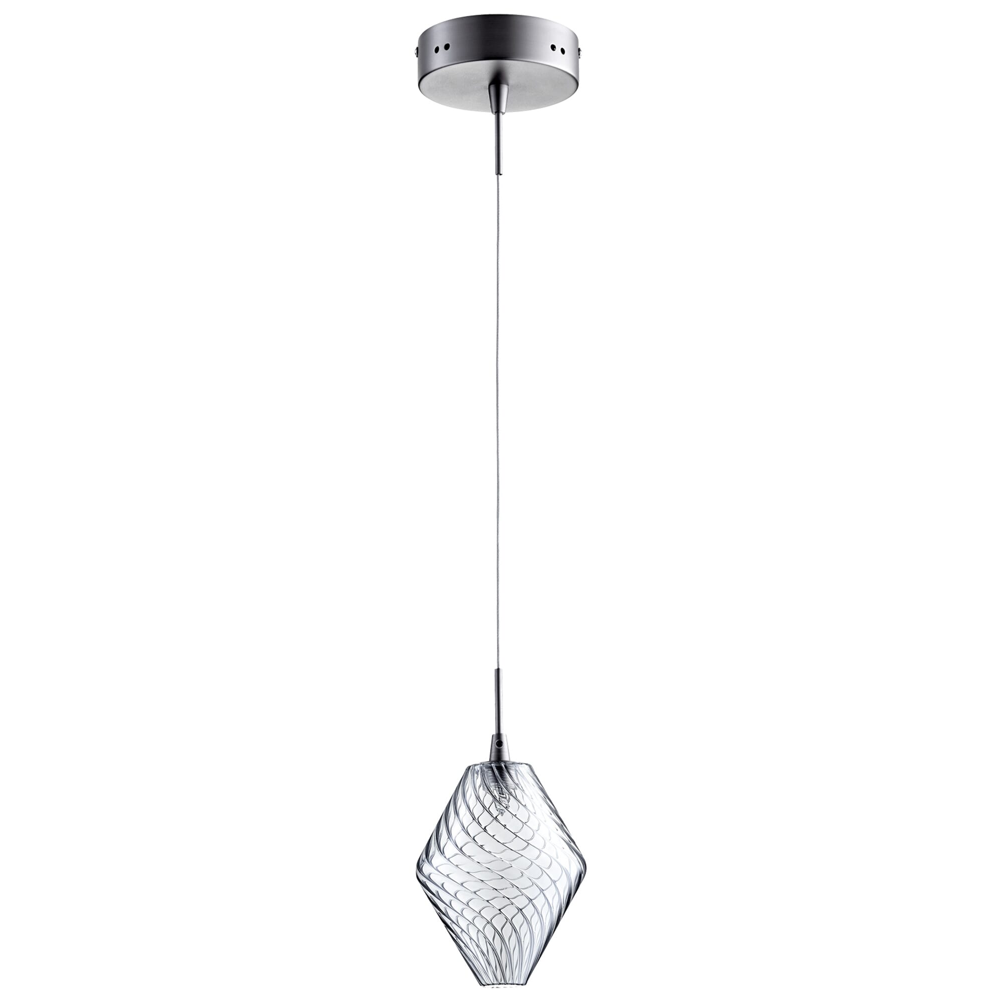 Cyan Design Beckett Pendant Light in Satin Nickel