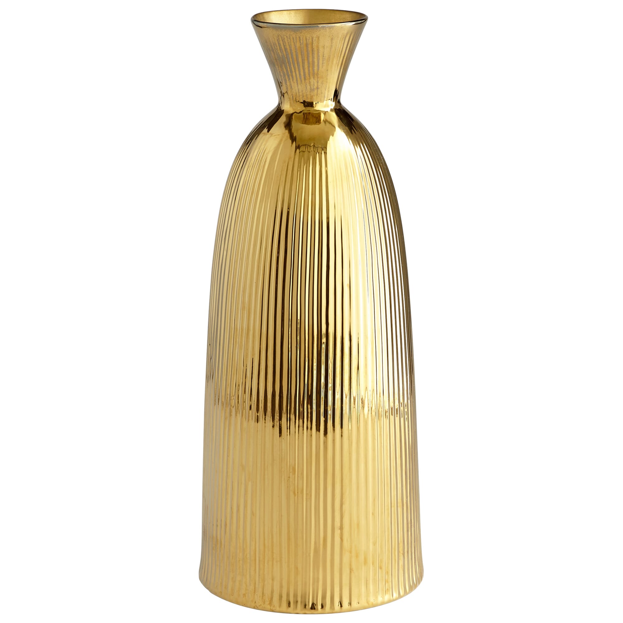 Cyan Design Medium Noor Vase in Gold