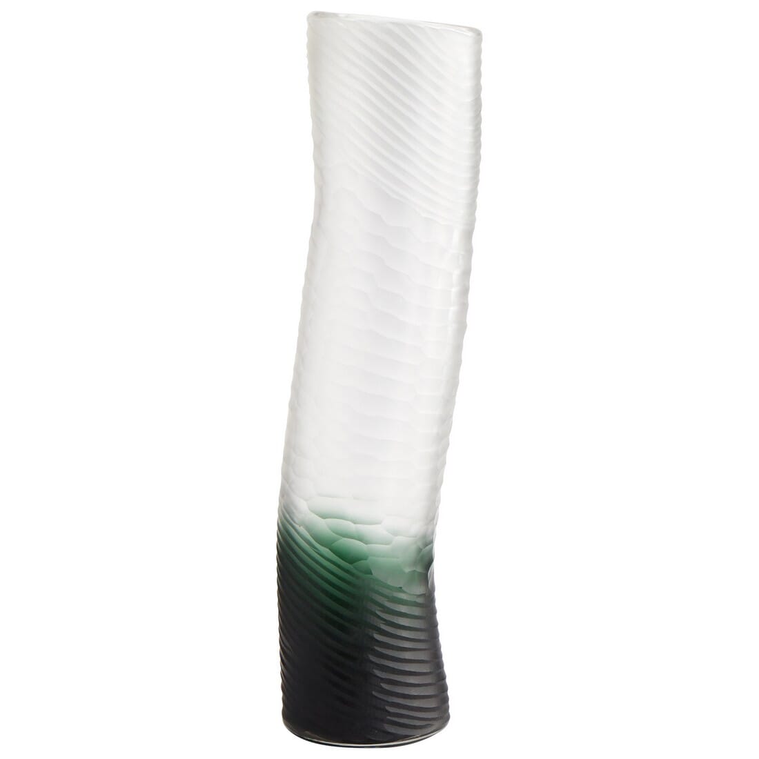 Cyan Design Waris 16.75" Glass Vase in Green