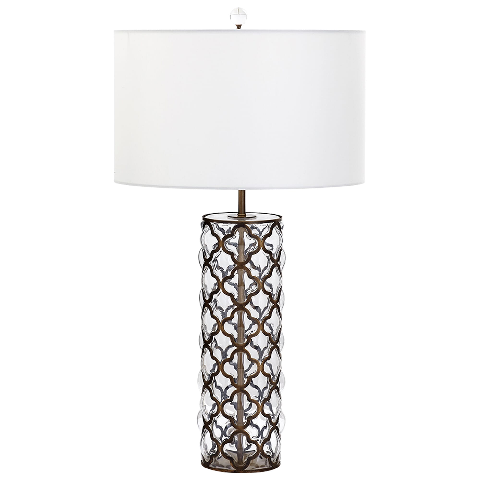 Cyan Design Large 32" Table Lamp in Satin Brass