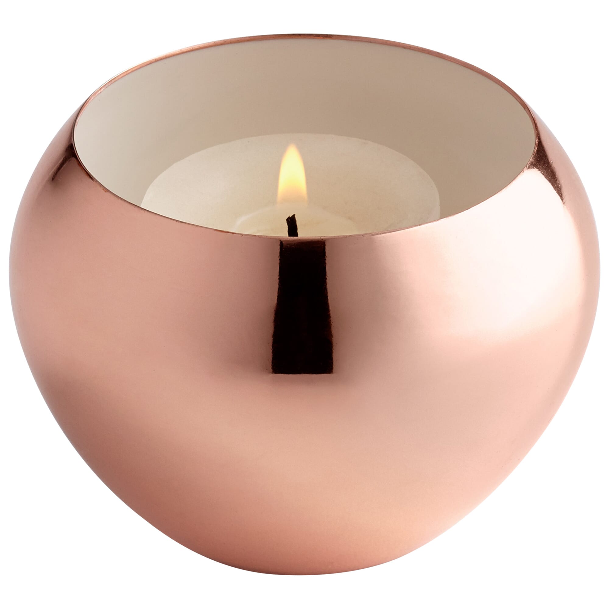 Cyan Design Candle Cup in Copper