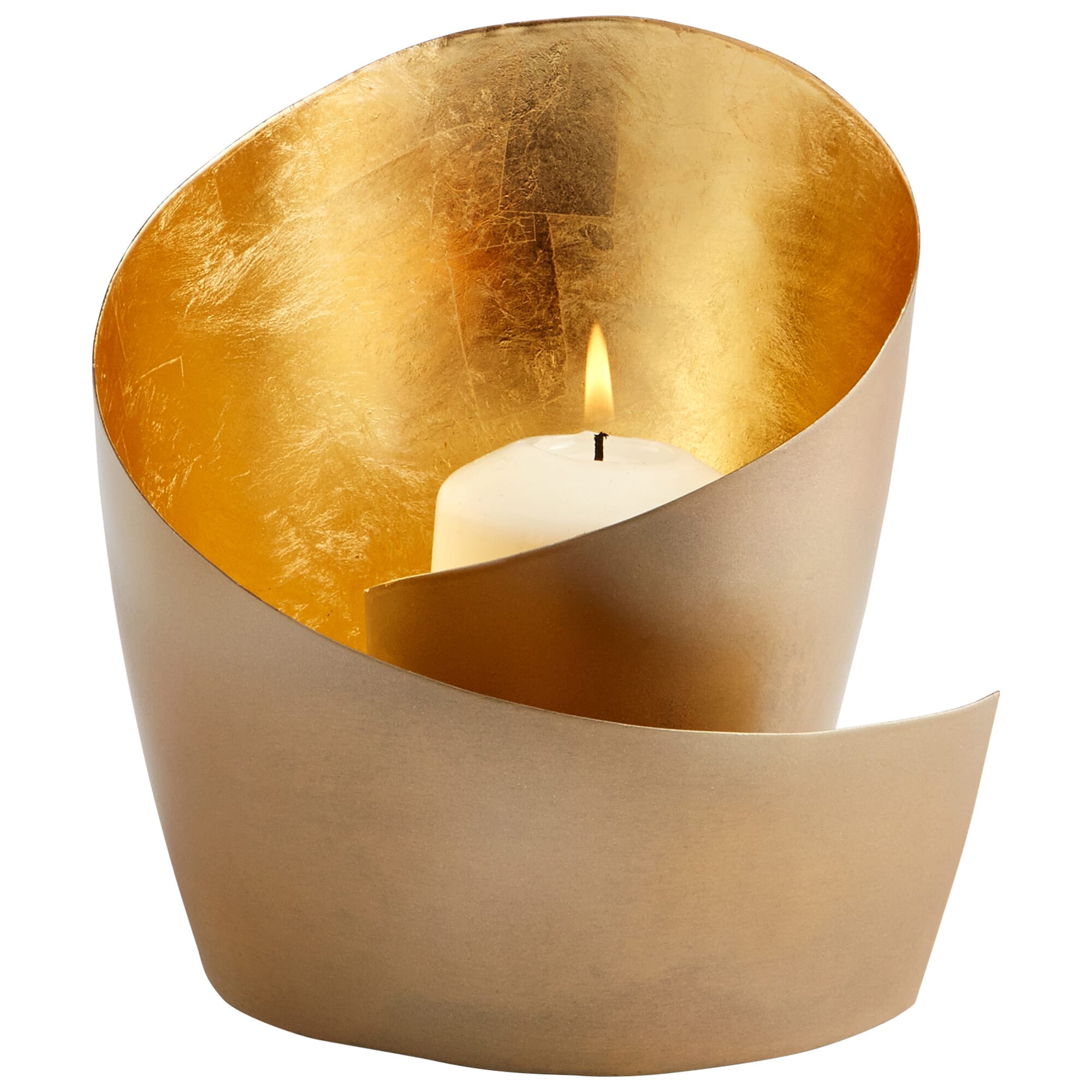 Cyan Design Mars Candleholder in Brass