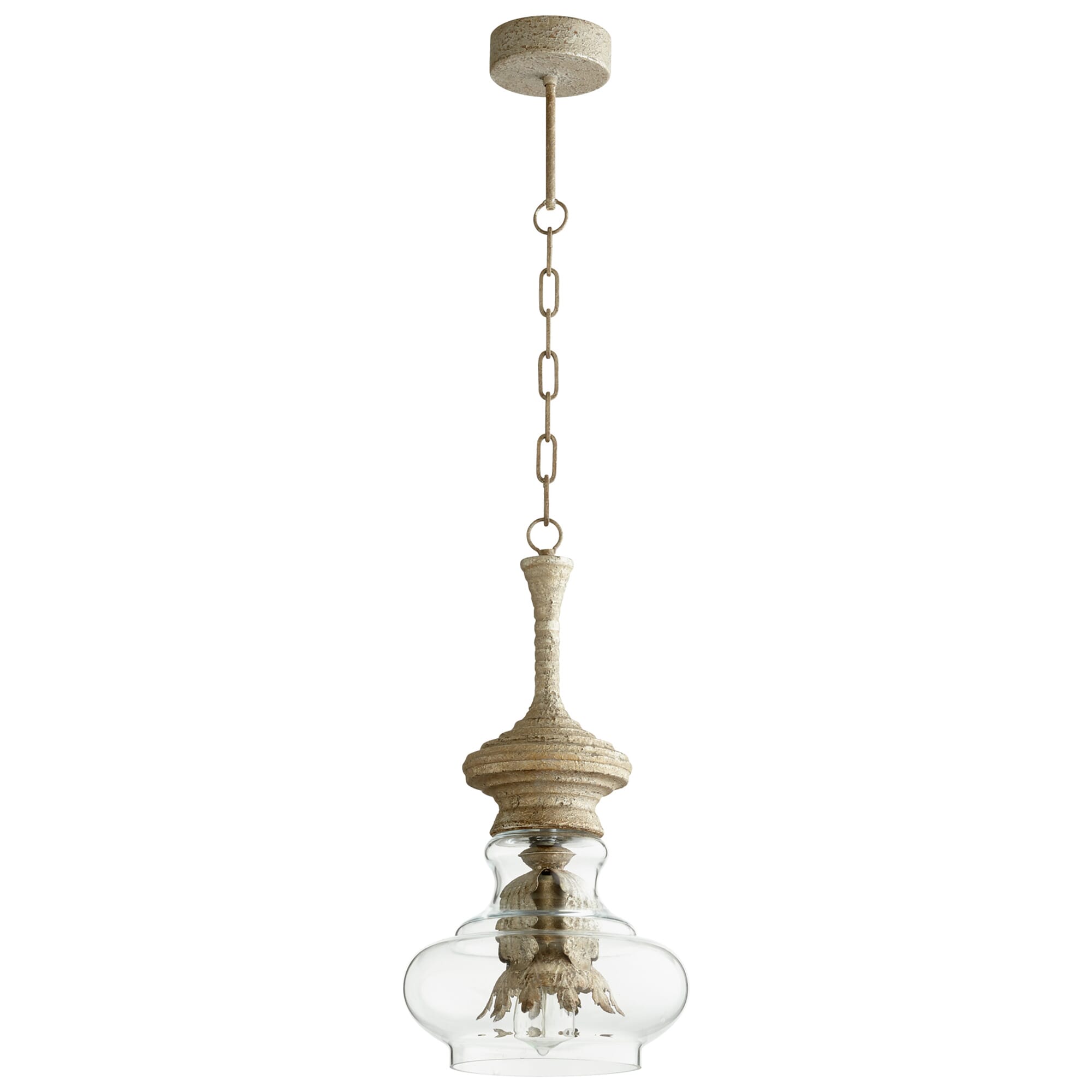 Cyan Design Dresden Pendant Light in Sawyers White Wash