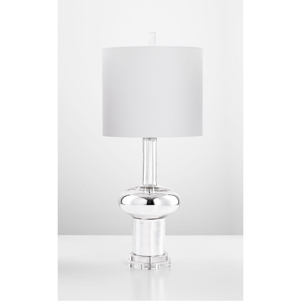 Cyan Design Moonraker Table Lamp in Nickel