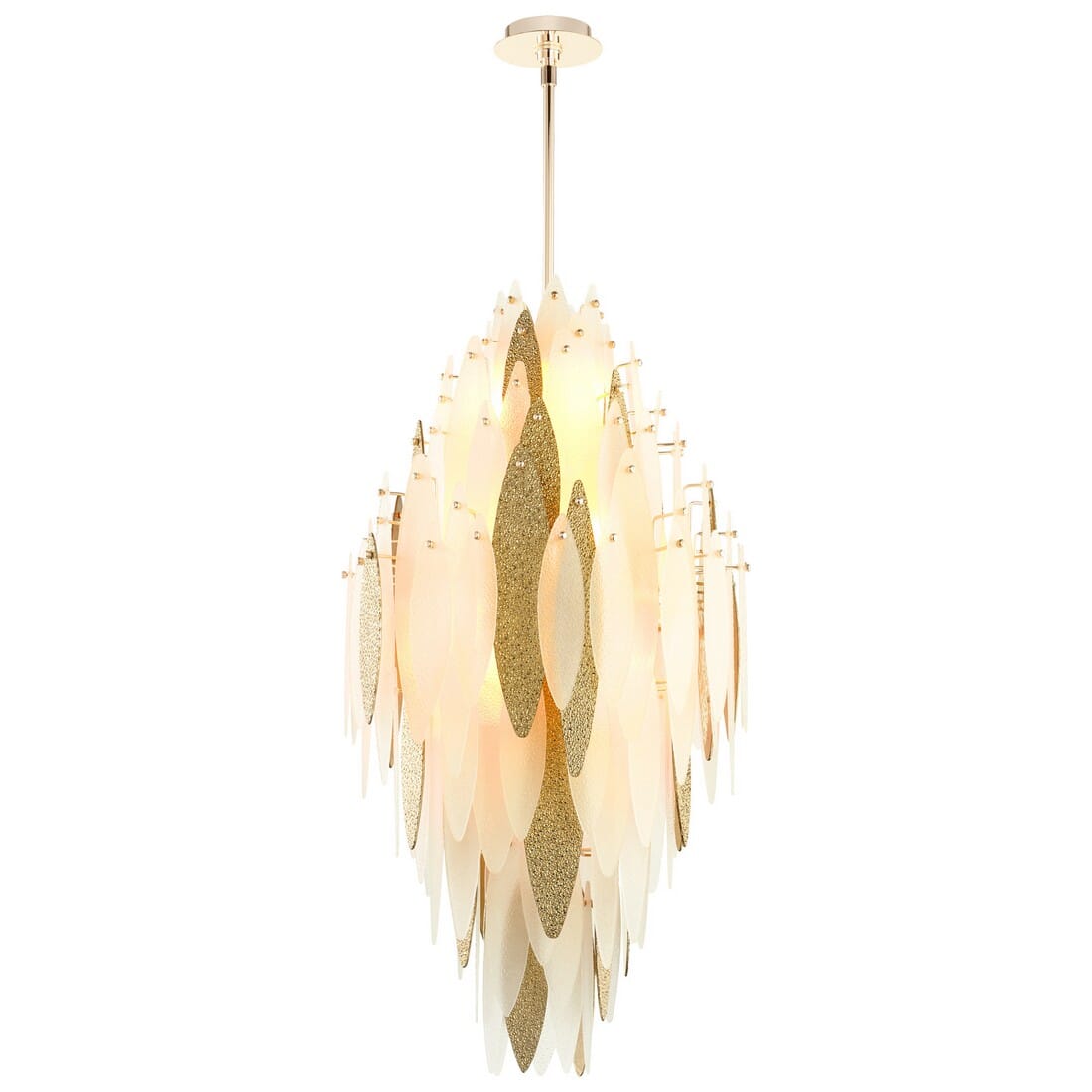 Cyan Design Vega 21" 10-Light Pendant in Satin Gold