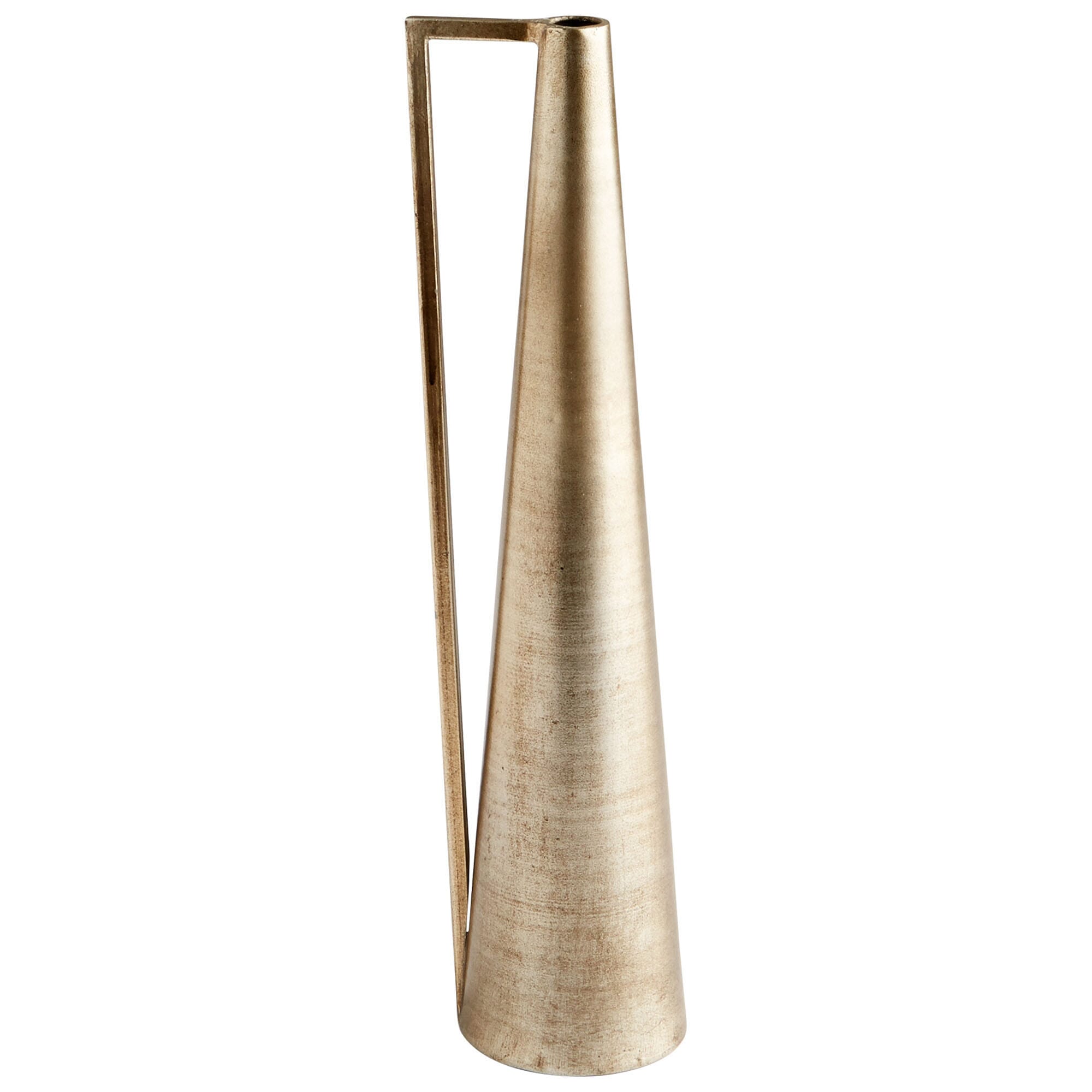 Cyan Design Whats Your Angle Vase in Bronze