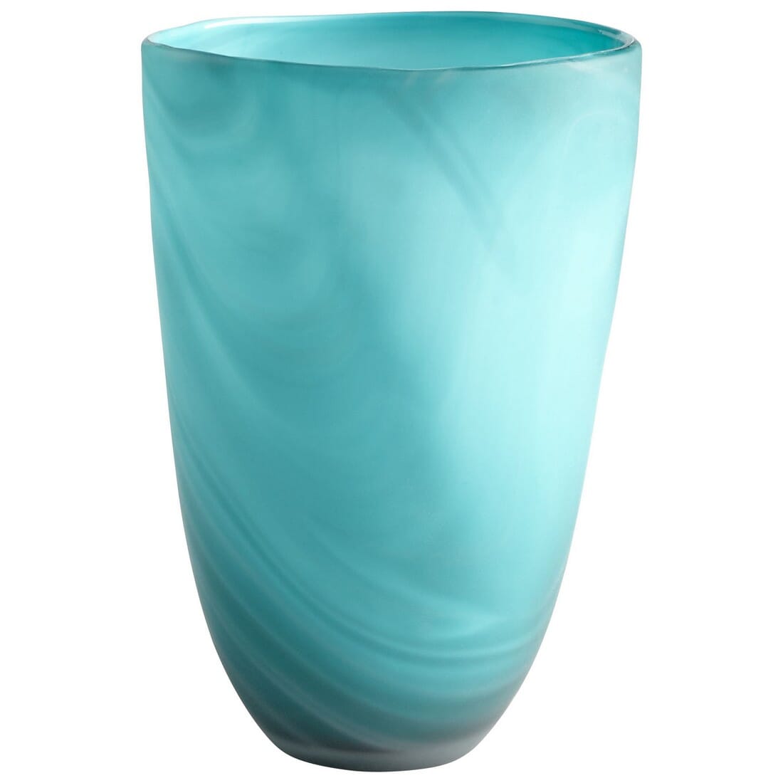 Cyan Design Sea Swirl Glass Vase in Green