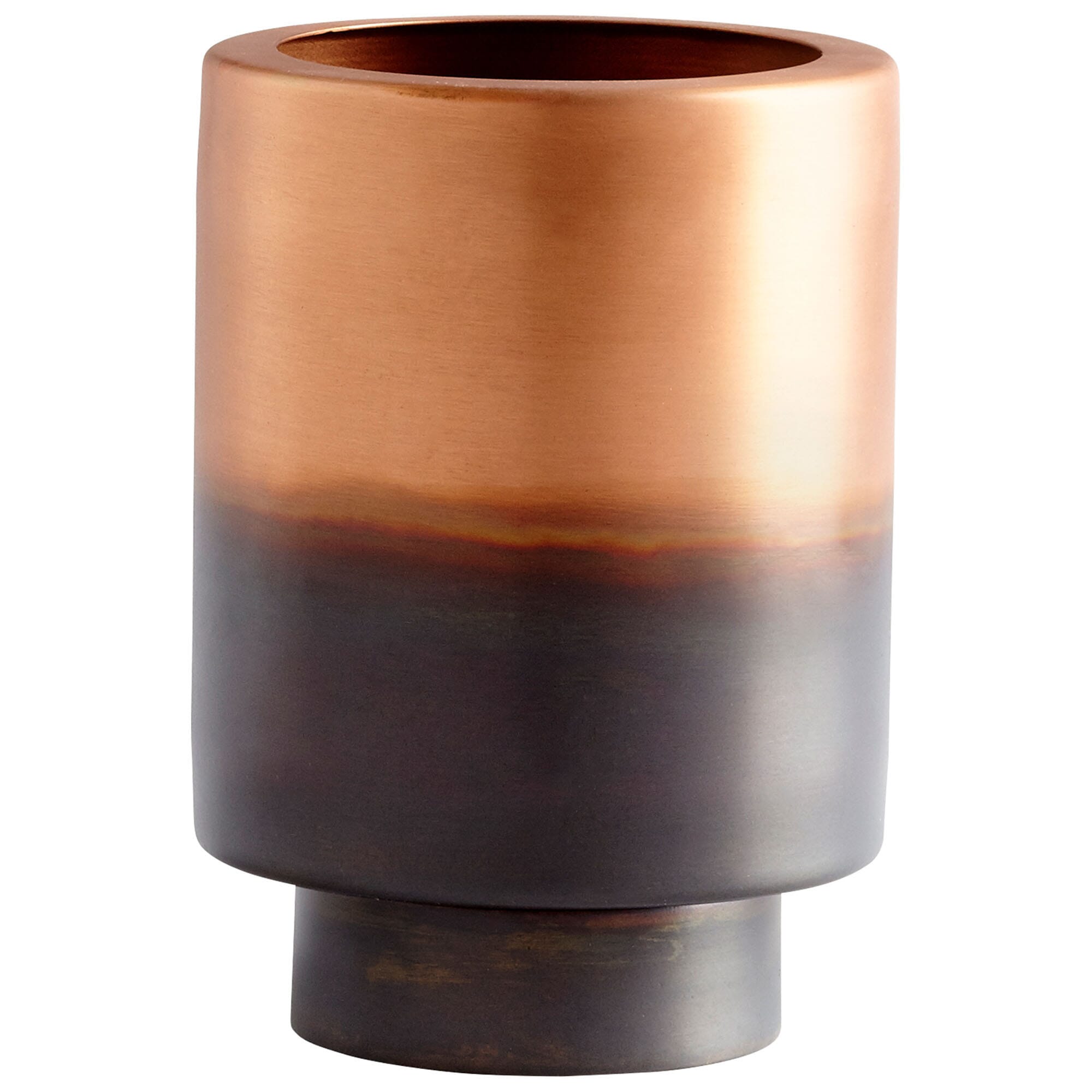 Cyan Design Small Ombre Vase in Copper