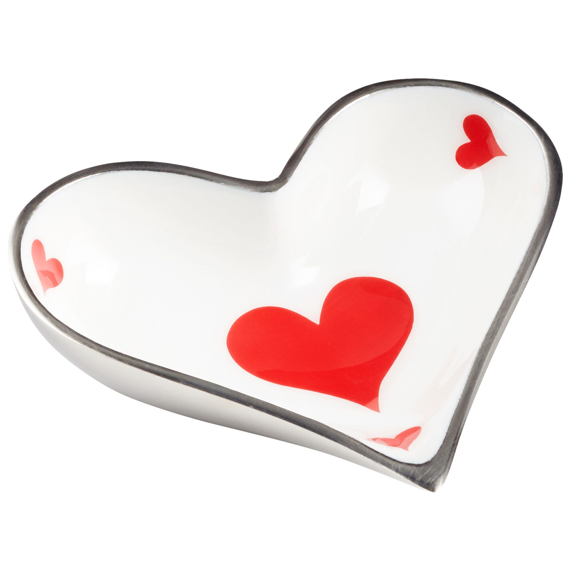 Cyan Design Heart Tray in Nickel