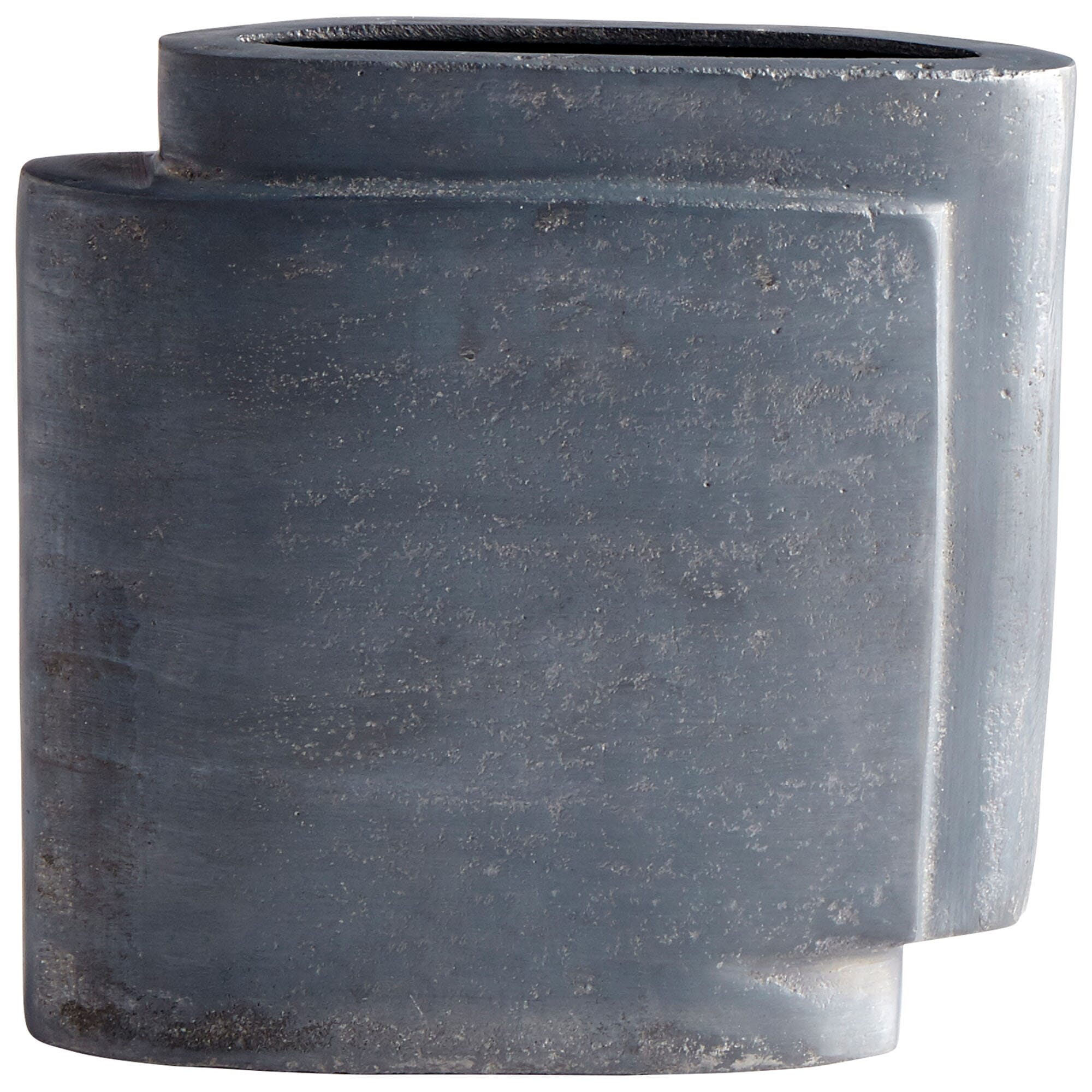 Cyan Design Small A Step Up Vase in Zinc