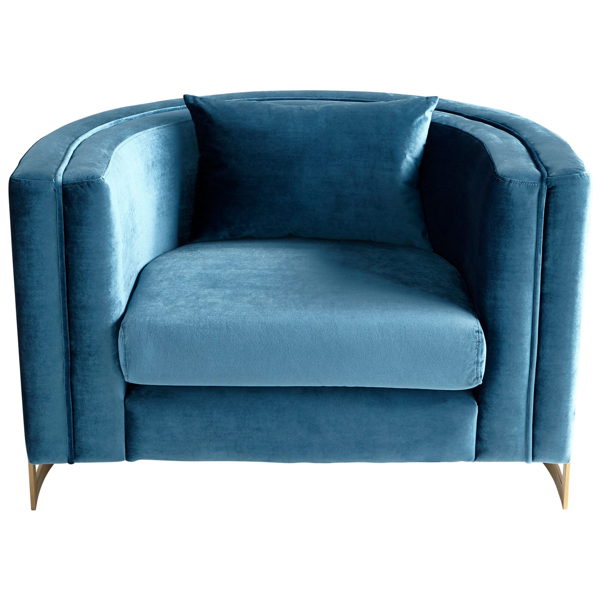 Cyan Design Donatello Chair in Brushed Brass