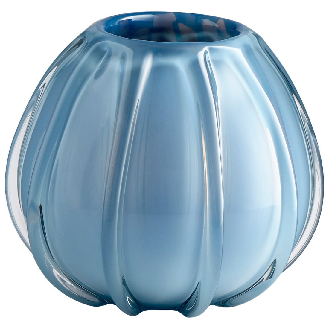 Cyan Design Large Artic Chill Vase in Blue