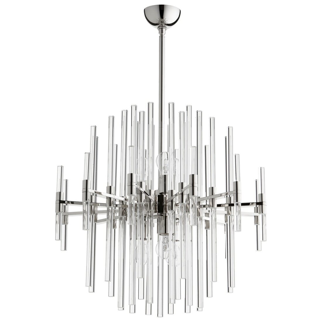 Cyan Design Large 6-Light Pendant Light in Polished Nickel