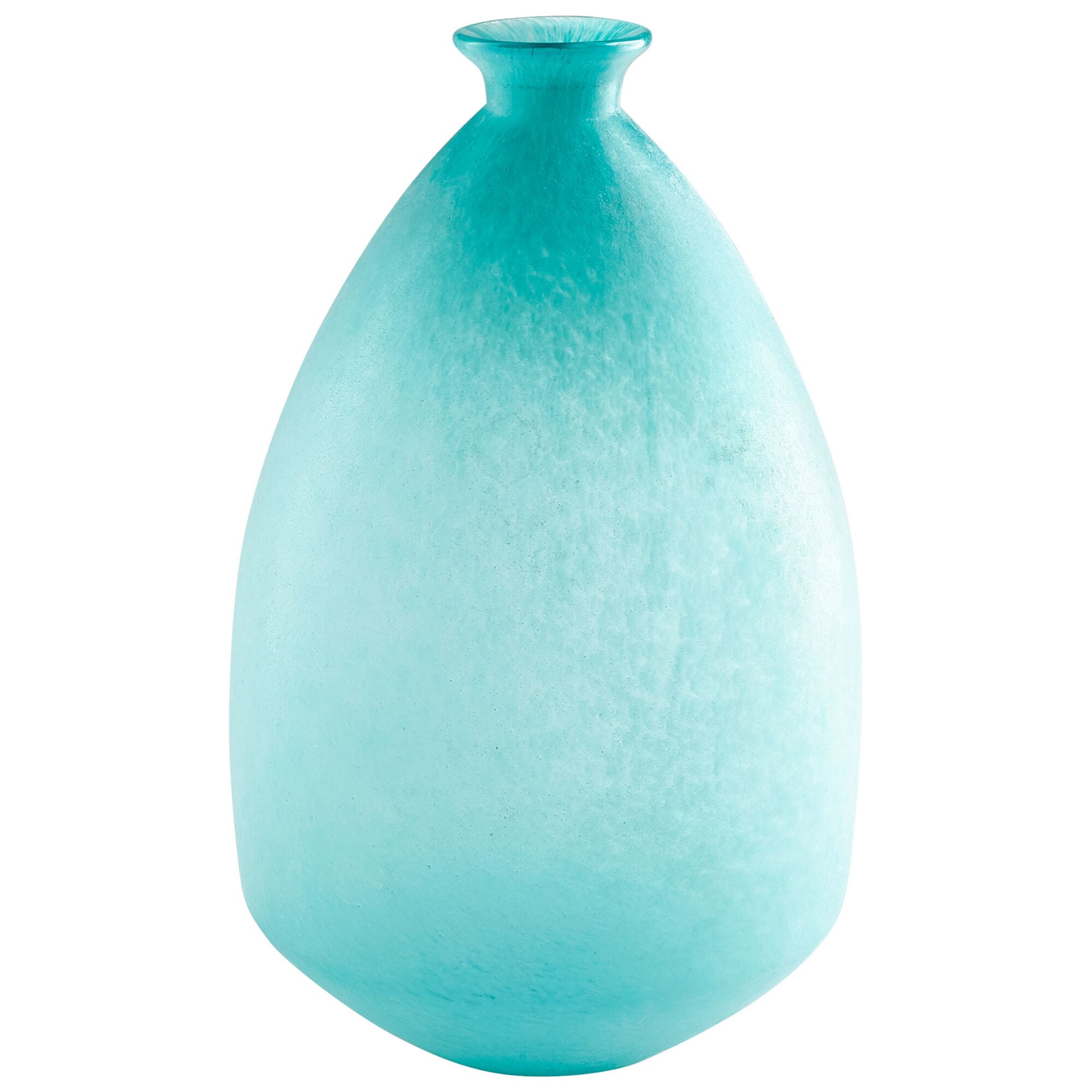 Cyan Design Large Brenner Vase in Sky Blue