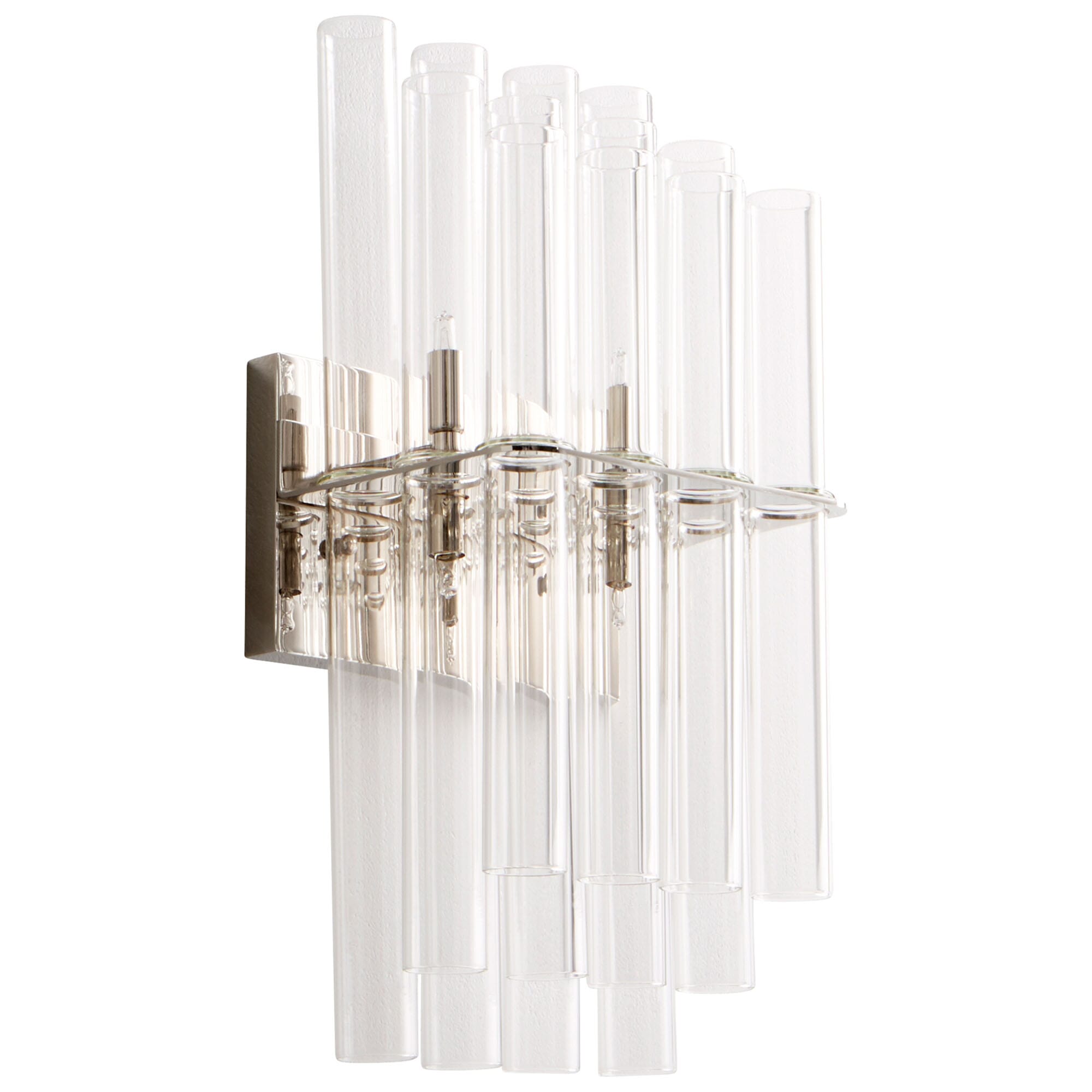 Cyan Design Beaker 4-Light Wall Sconce in Polished Nickel